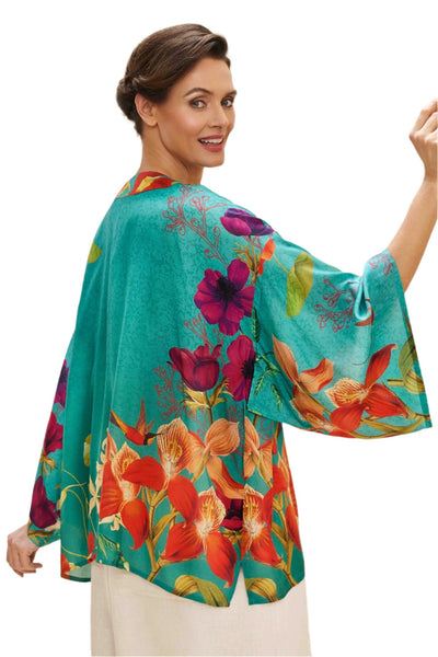 Humming Bird At Dusk Kimono Jacket