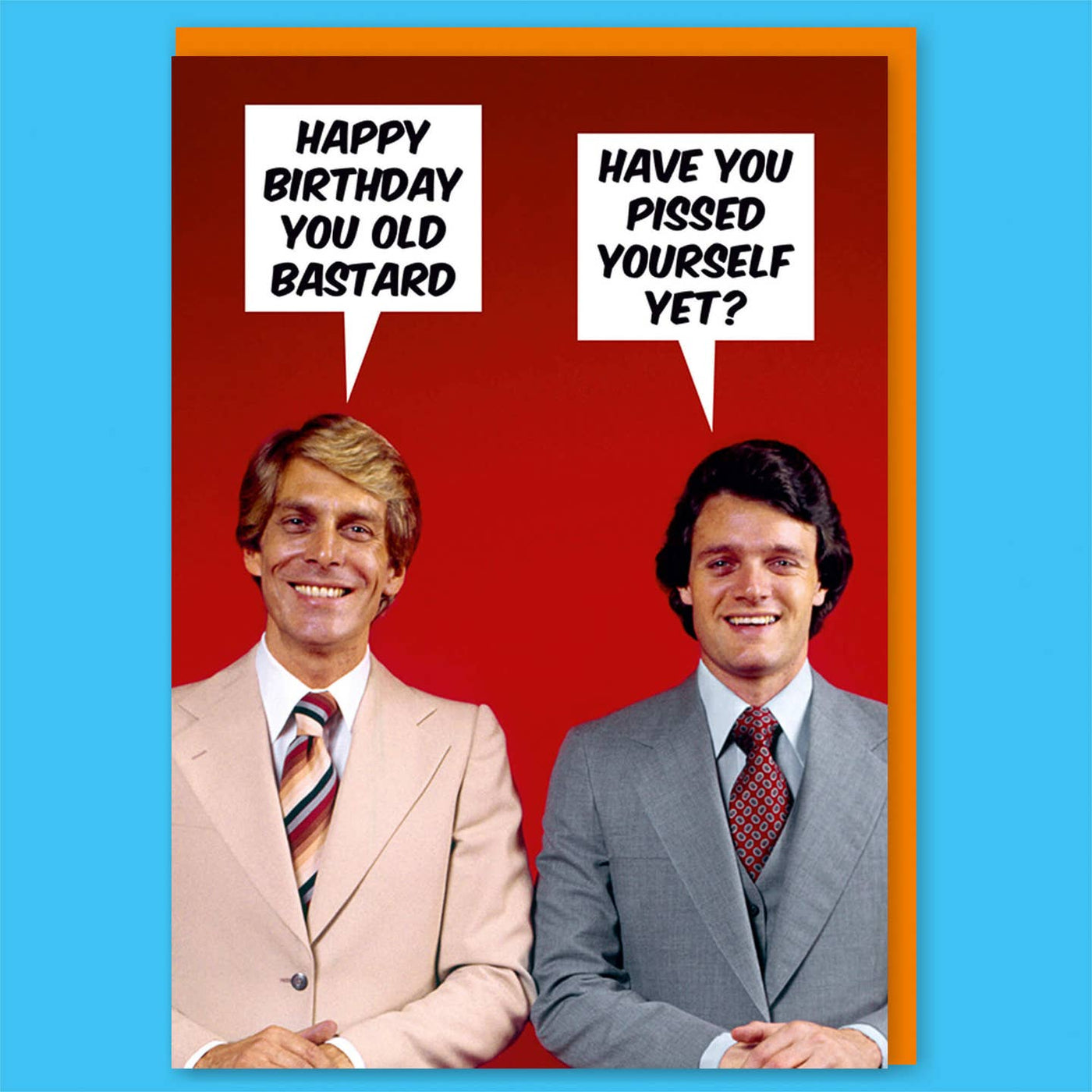 Pissed Yourself Yet Rude Birthday Card