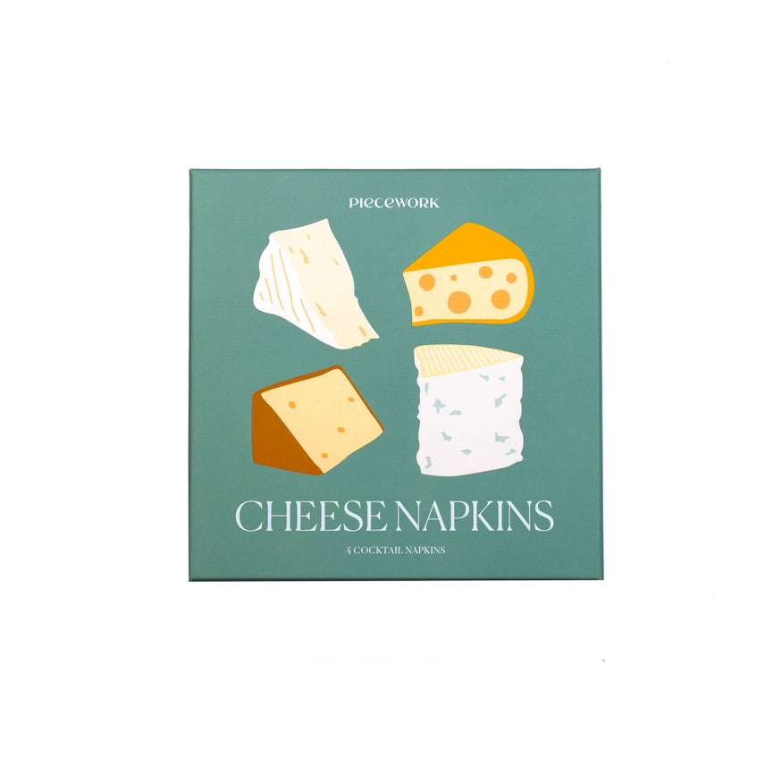 Cheese Linen Cocktail Napkins - Set Of 4 - Just Fabulous Palm Springs