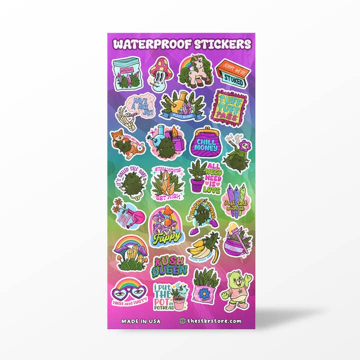 Sticker Sheets: Cute Canna