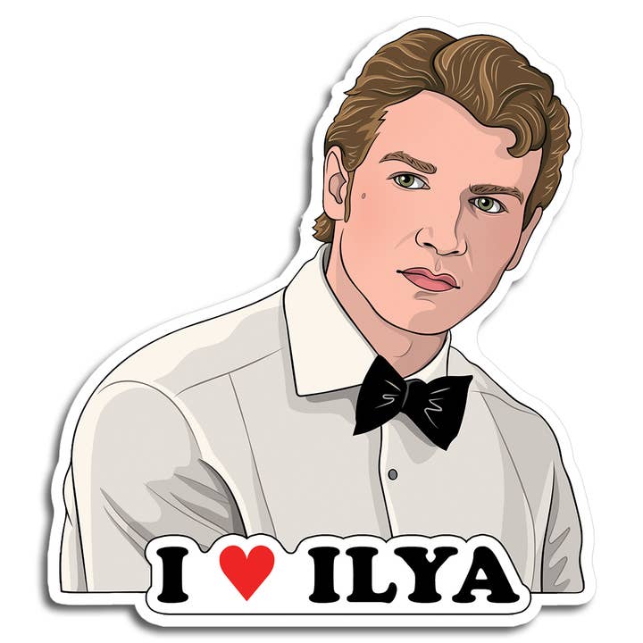 Die Cut Sticker: Heated Rivalry I Heart Ilya