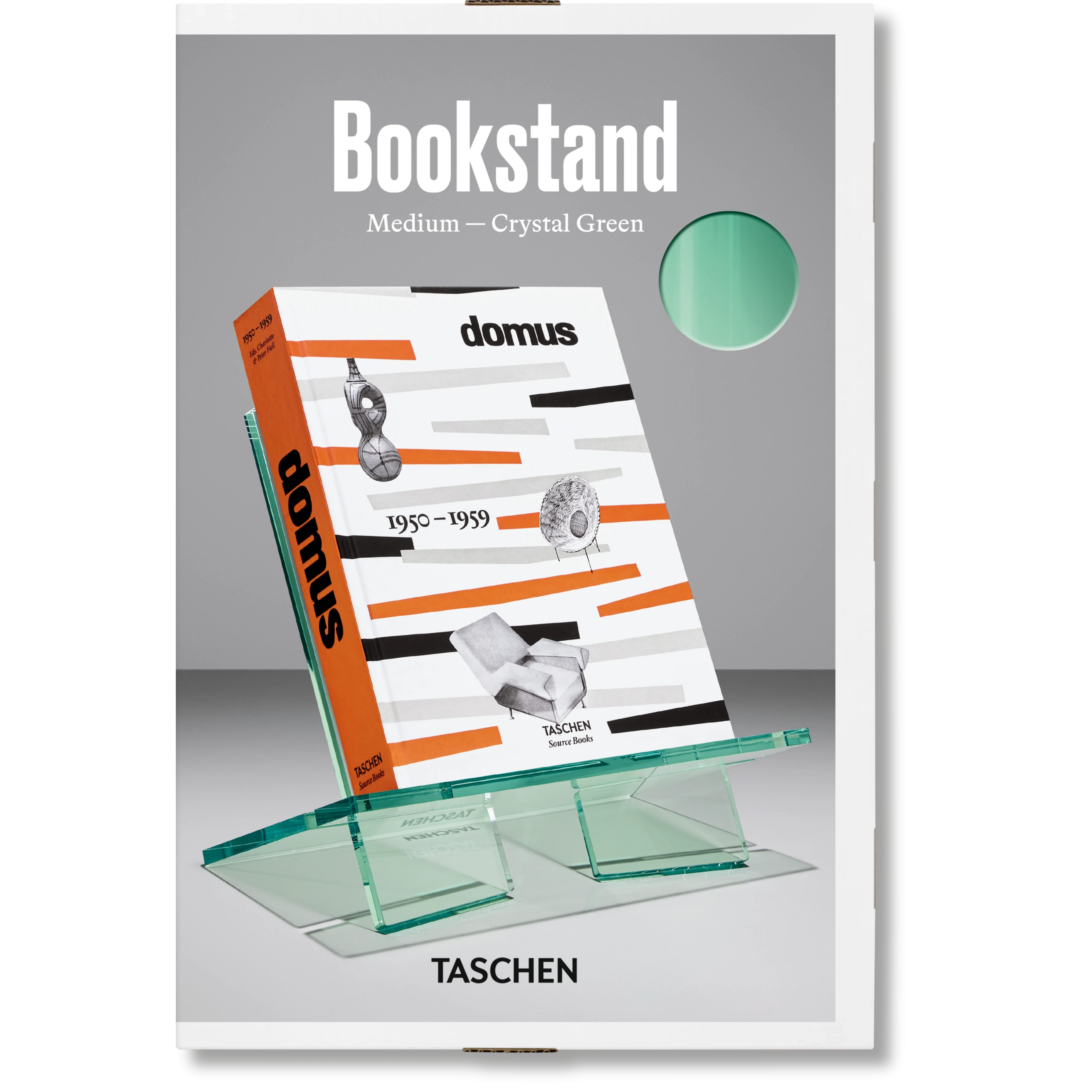 TASCHEN's Bookstand - Medium - Crystal Green