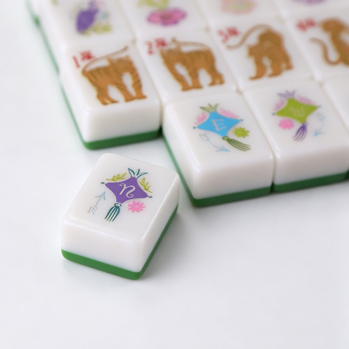 Moon Tiger Mahjong Tiles