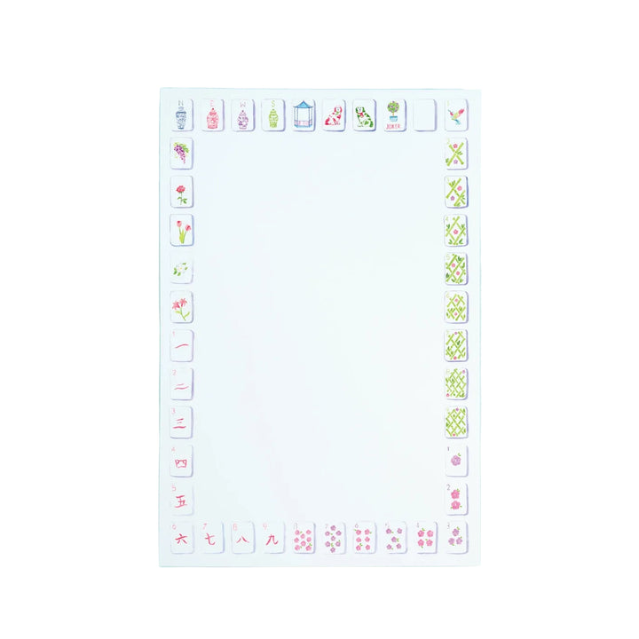 Mahjong Tiles Notepad