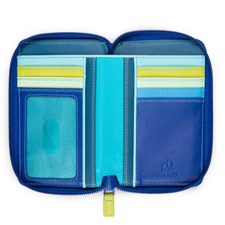 Medium Zip Around Wallet - Seascape