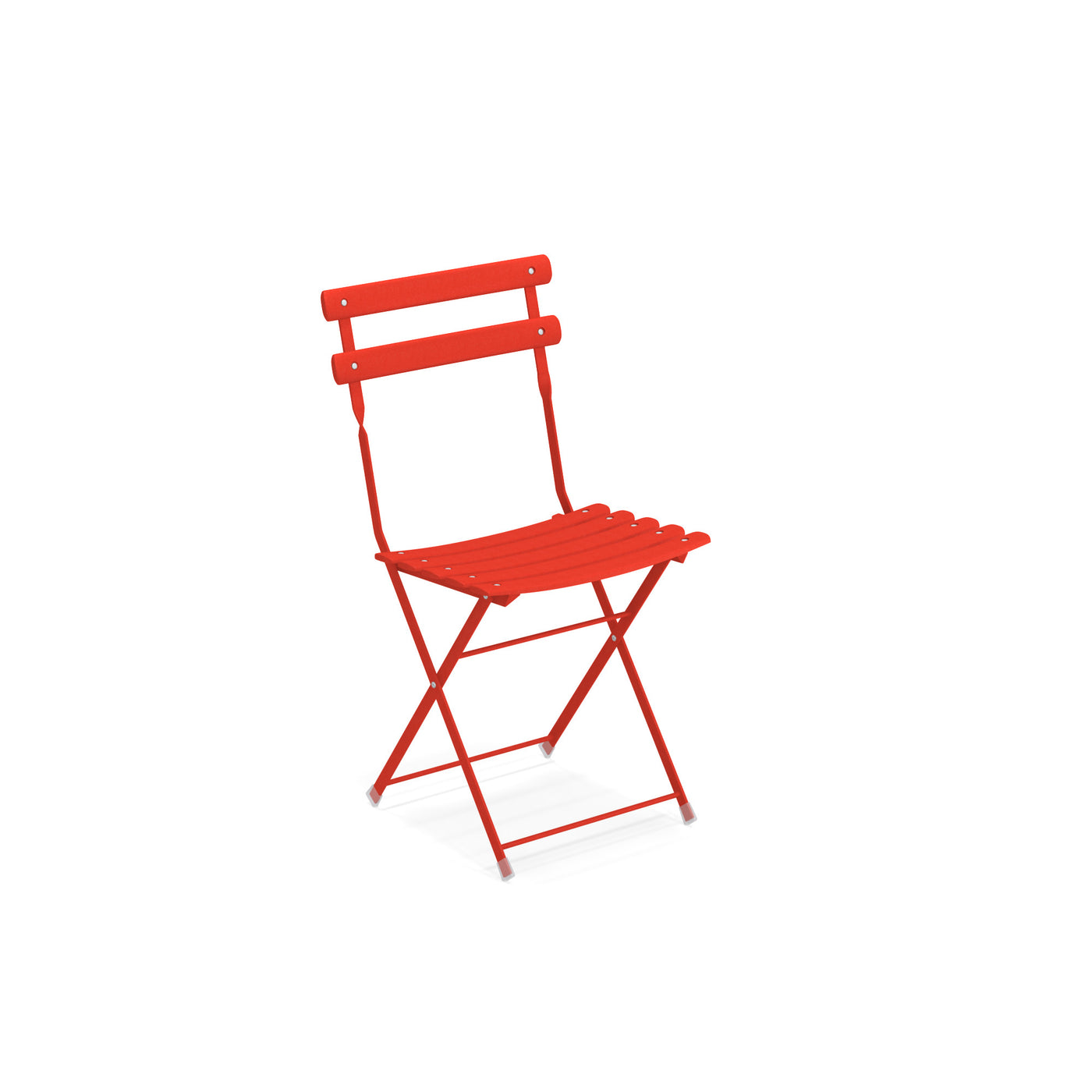 European Style Bistro Table & Chair Set - Cherry Red