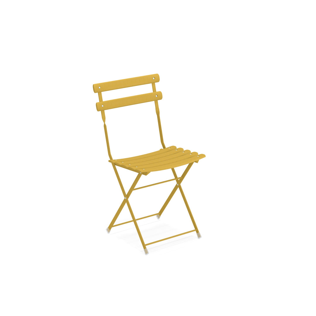 European Style Bistro Table & Chair Set - Yellow