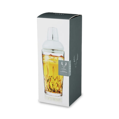 Admiral: Crystal Cocktail Shaker With Strainer