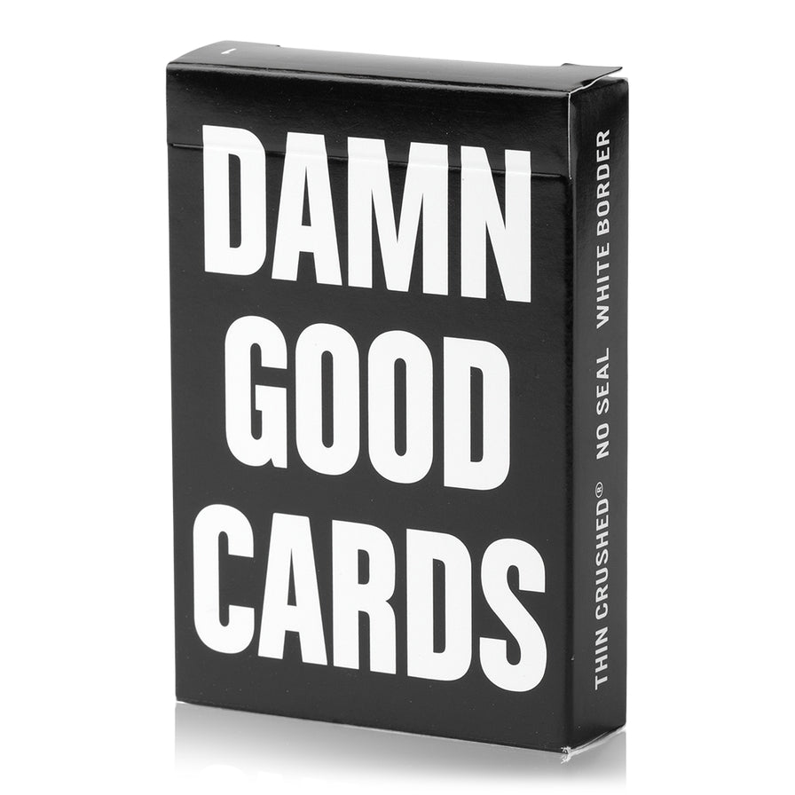 Damn Good Cards Playing Cards