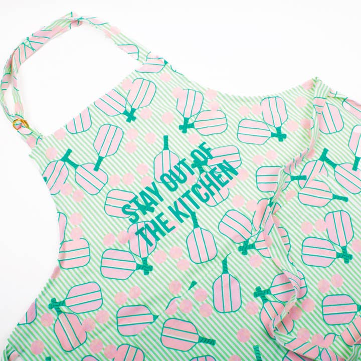 Pickleball Striped Apron