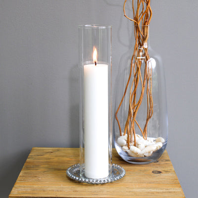 Glass Sleeve For Taper Candles - 2.5" x 12"