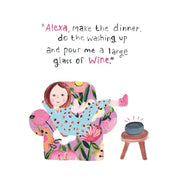 Alexa Greeting Card - Just Fabulous Palm Springs