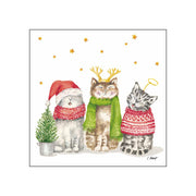 Sacred Cats Cocktail Napkins