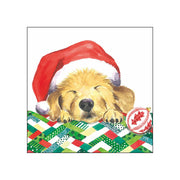 Christmas Puppy Cocktail Napkins