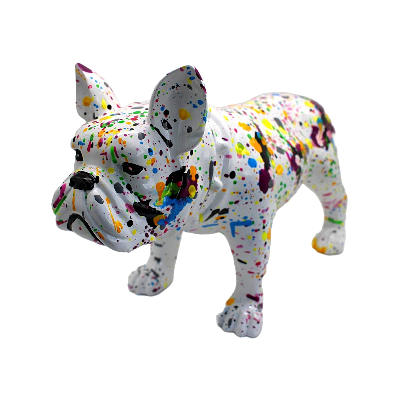 Splatter French Bulldog - 14" Long