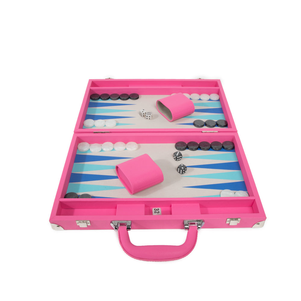 Ellen Backgammon Set - Pink - Just Fabulous Palm Springs
