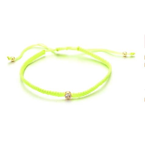 Island Girls Bracelets- Neon Yellow
