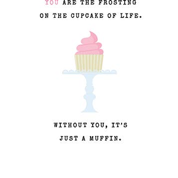 Pals Muffin Birthday Card