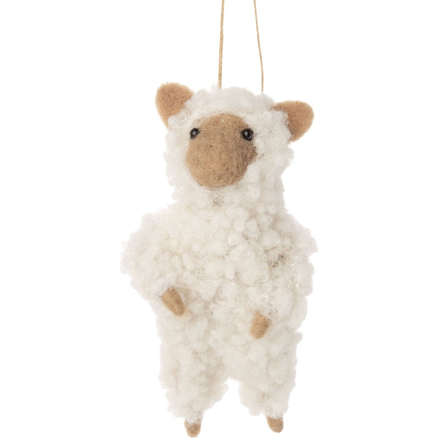 Wooly Standing Sheep Ornament