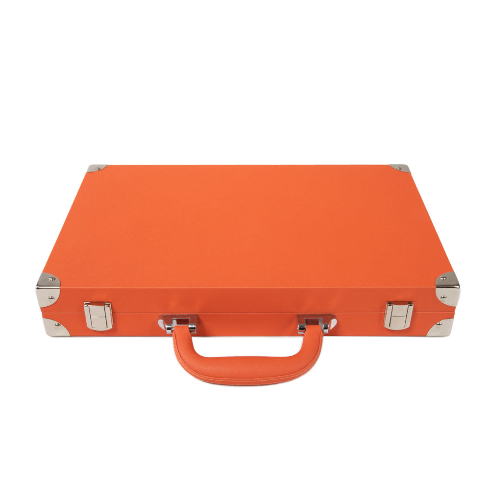 Ellen Backgammon Set - Orange - Just Fabulous Palm Springs
