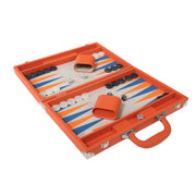 Ellen Backgammon Set - Orange - Just Fabulous Palm Springs