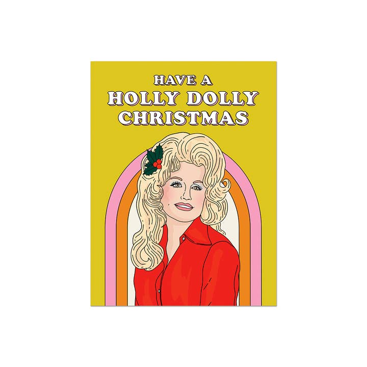 Country Christmas Holiday Greeting Card