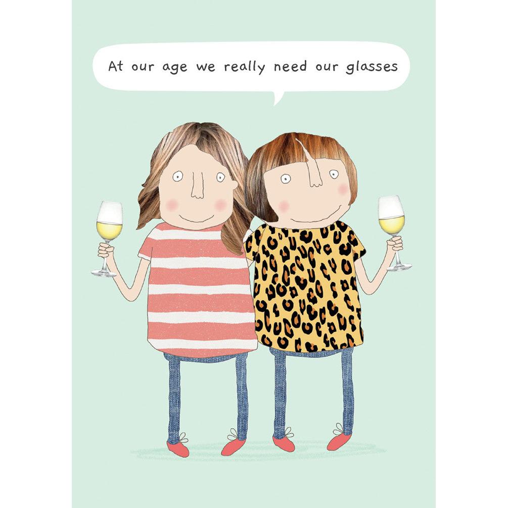 Glasses Birthday Card