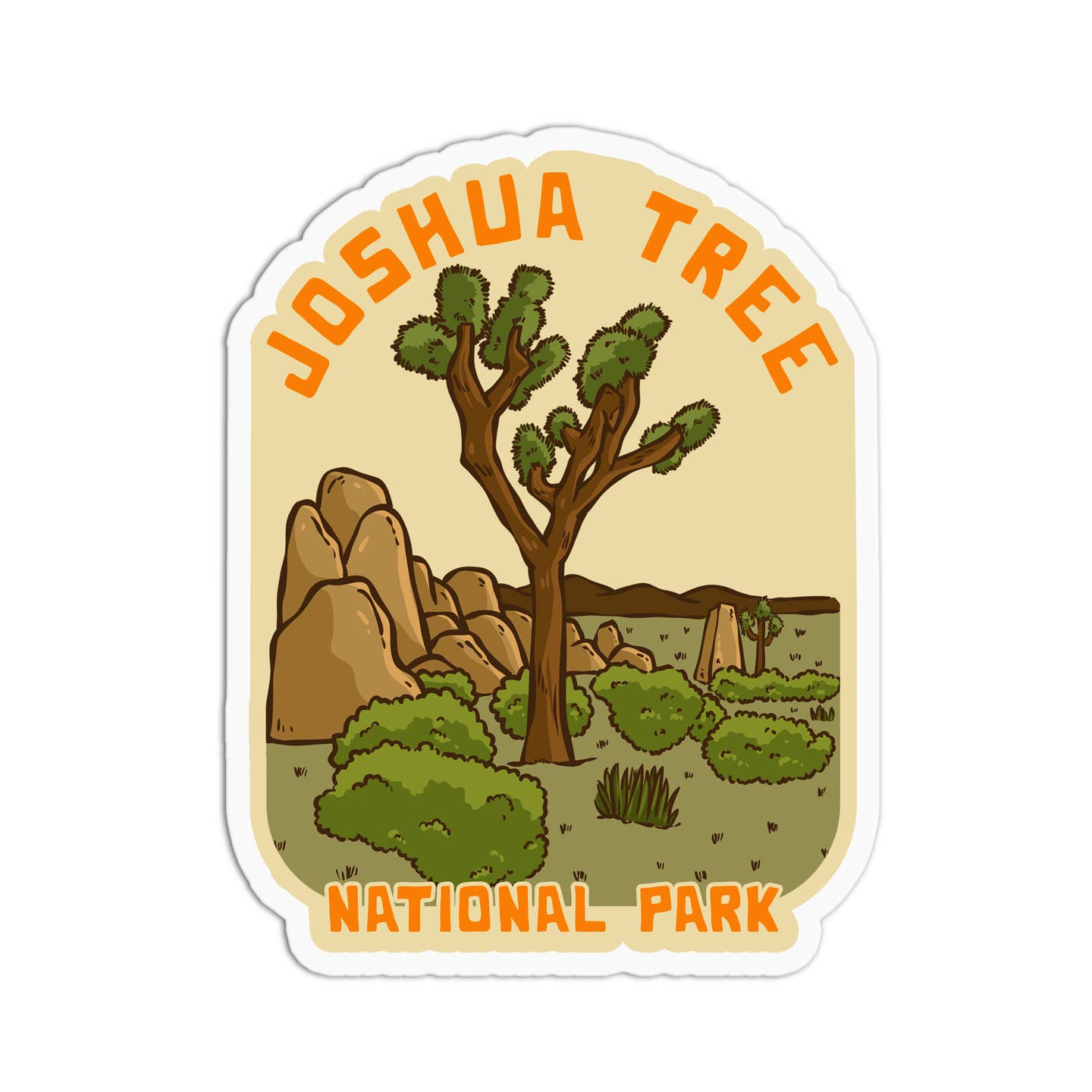 Sticker: Joshua Tree National Park - Just Fabulous Palm Springs