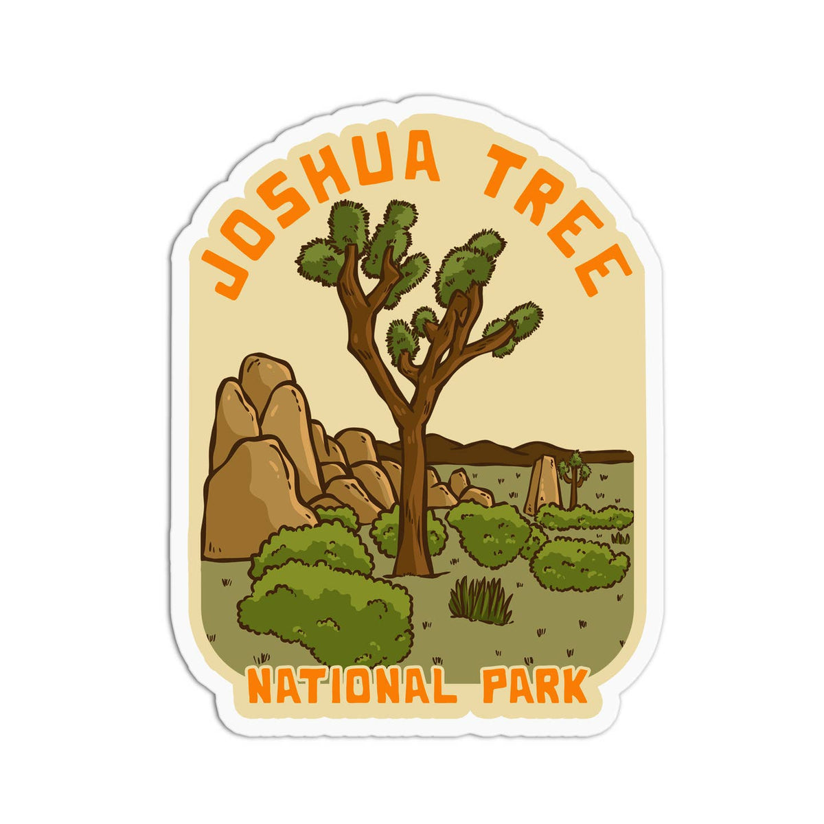 Sticker: Joshua Tree National Park - Just Fabulous Palm Springs