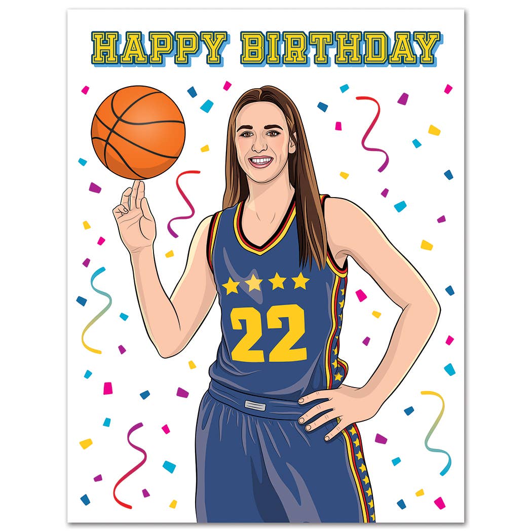 Card: Caitlin Clark Birthday