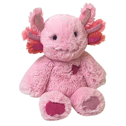 Marshmallow Junior Flirty Axolotl 9" Plush - Just Fabulous Palm Springs