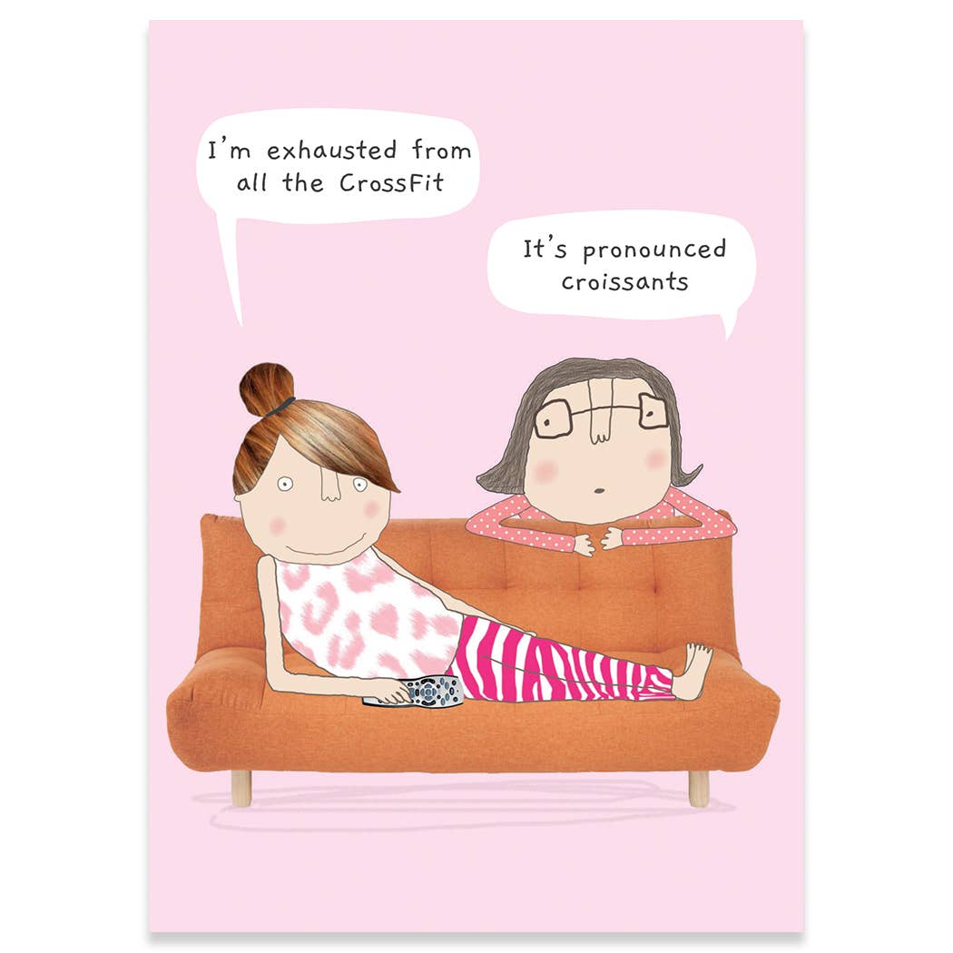 Crossfit Birthday Card
