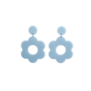 Daisy Earrings - Periwinkle