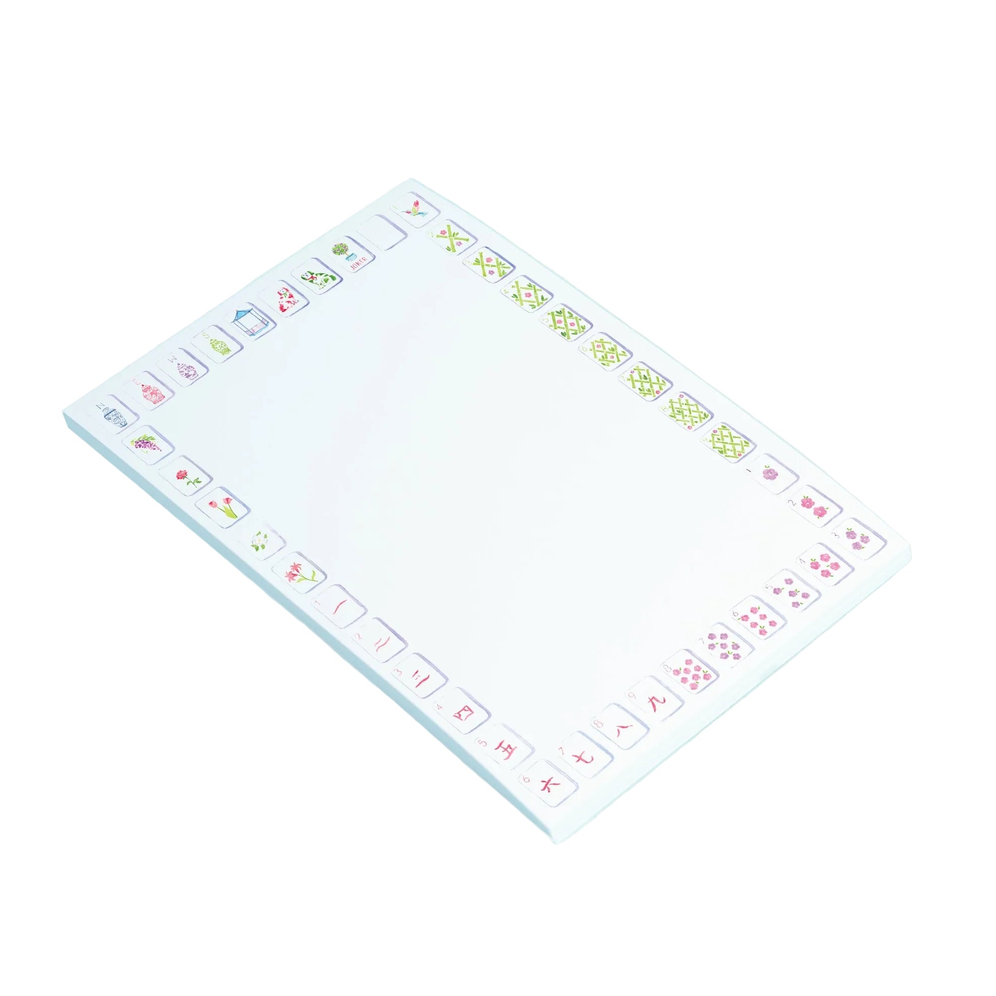 Mahjong Tiles Notepad