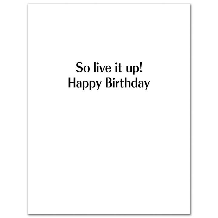 Card: White Lotus Parker Posey Live It Up Birthday