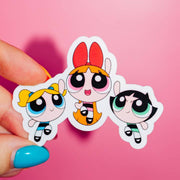 Powerpuff Girls Sticker - Just Fabulous Palm Springs