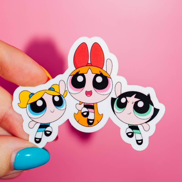 Powerpuff Girls Sticker - Just Fabulous Palm Springs