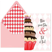 Have Your Cake And Eat It Too Birthday Card