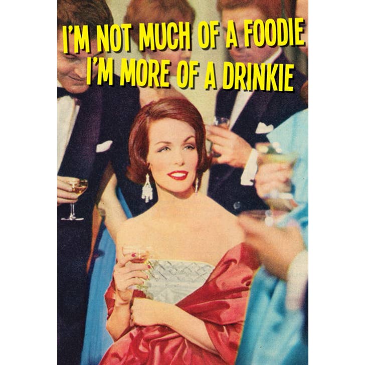 Foodie Drinkie Greeting Card