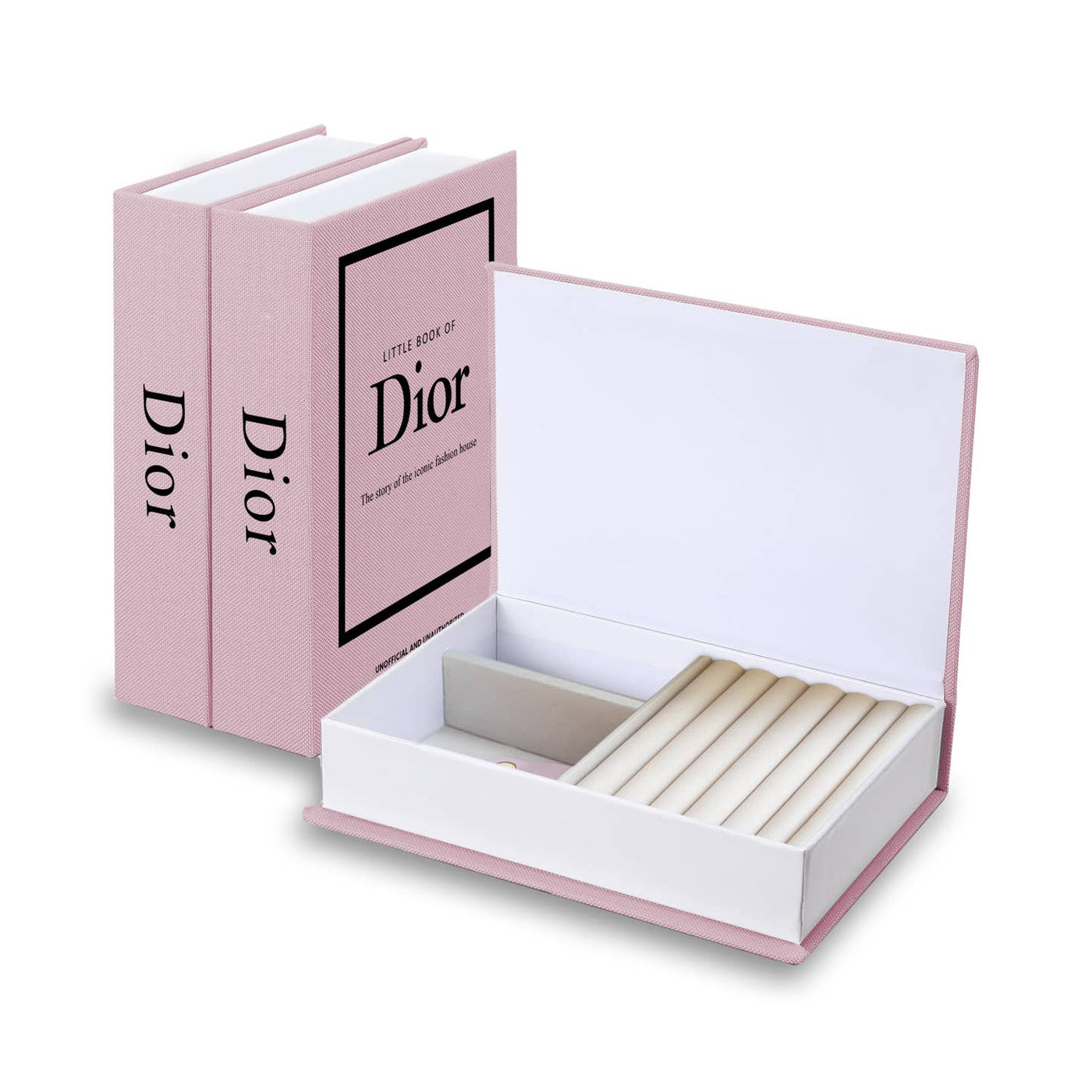 Decorative Book Shaped Jewelry Box - Dior