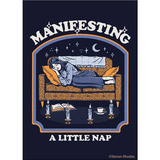 Magnet: Manifesting A Little Nap - Just Fabulous Palm Springs