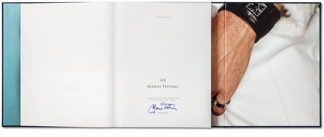 Mario Testino, SIR - Collector's Edition