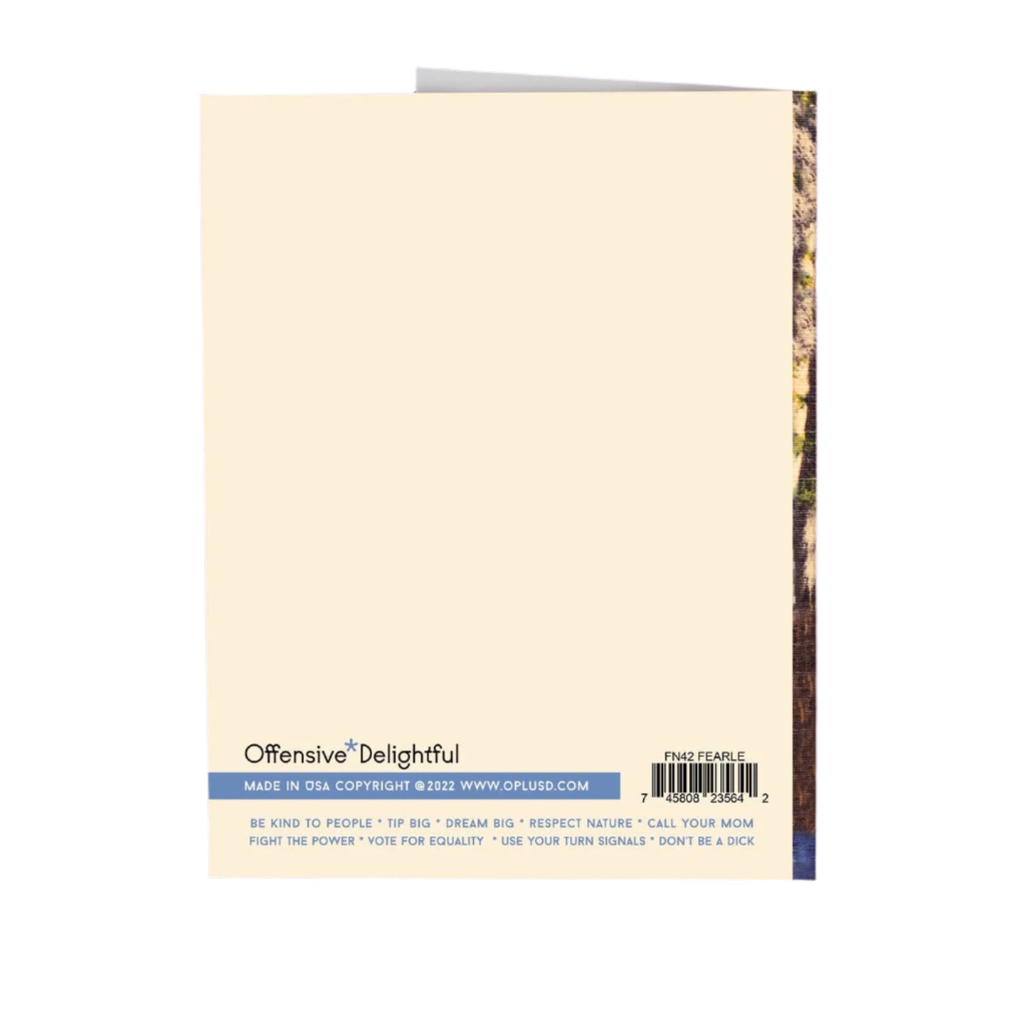 Fearless Greeting Card - Just Fabulous Palm Springs