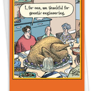 Genetic Engineering Thanksgiving Card - Just Fabulous Palm Springs