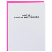 Weighted Blanket Greeting Card