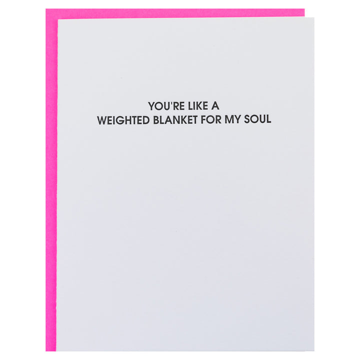 Weighted Blanket Greeting Card