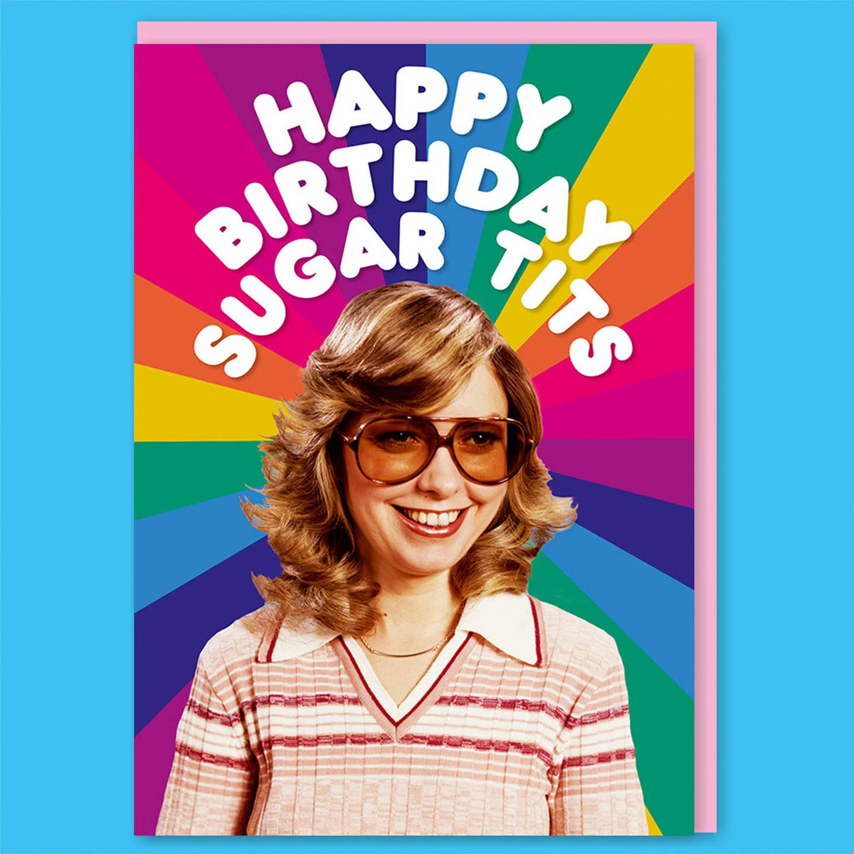Sugar Tits Birthday Card - Just Fabulous Palm Springs