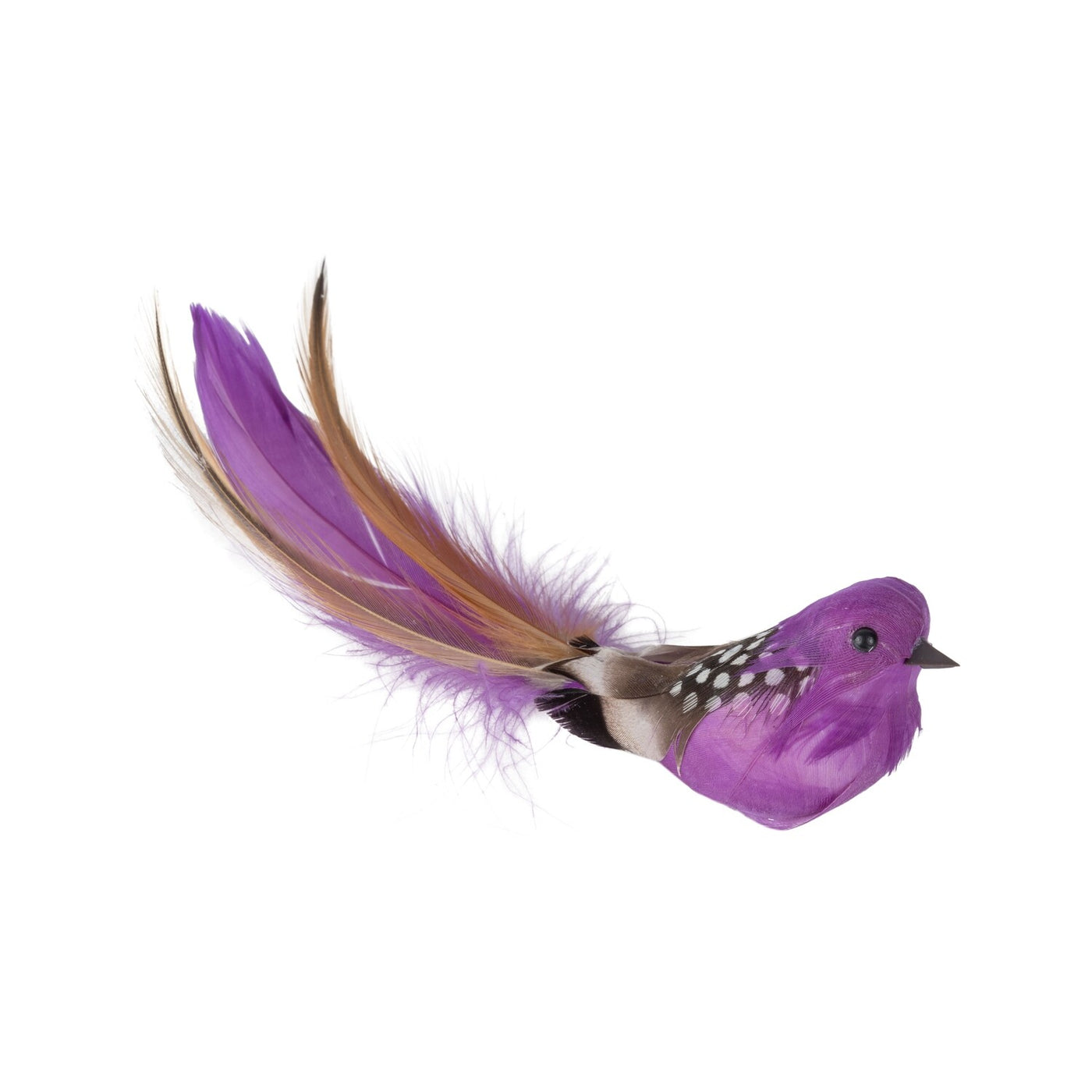 Purple Bird Clip On Ornament