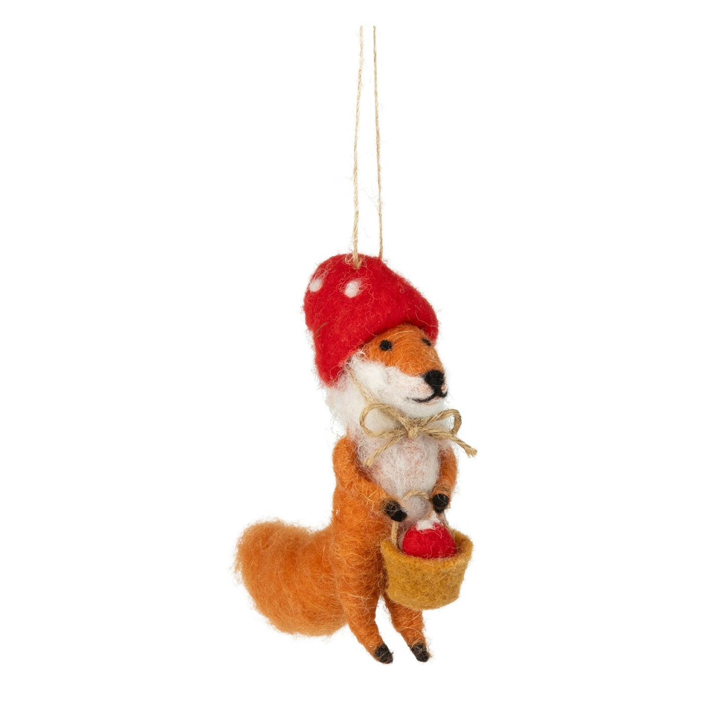 Felt Fox Ornament