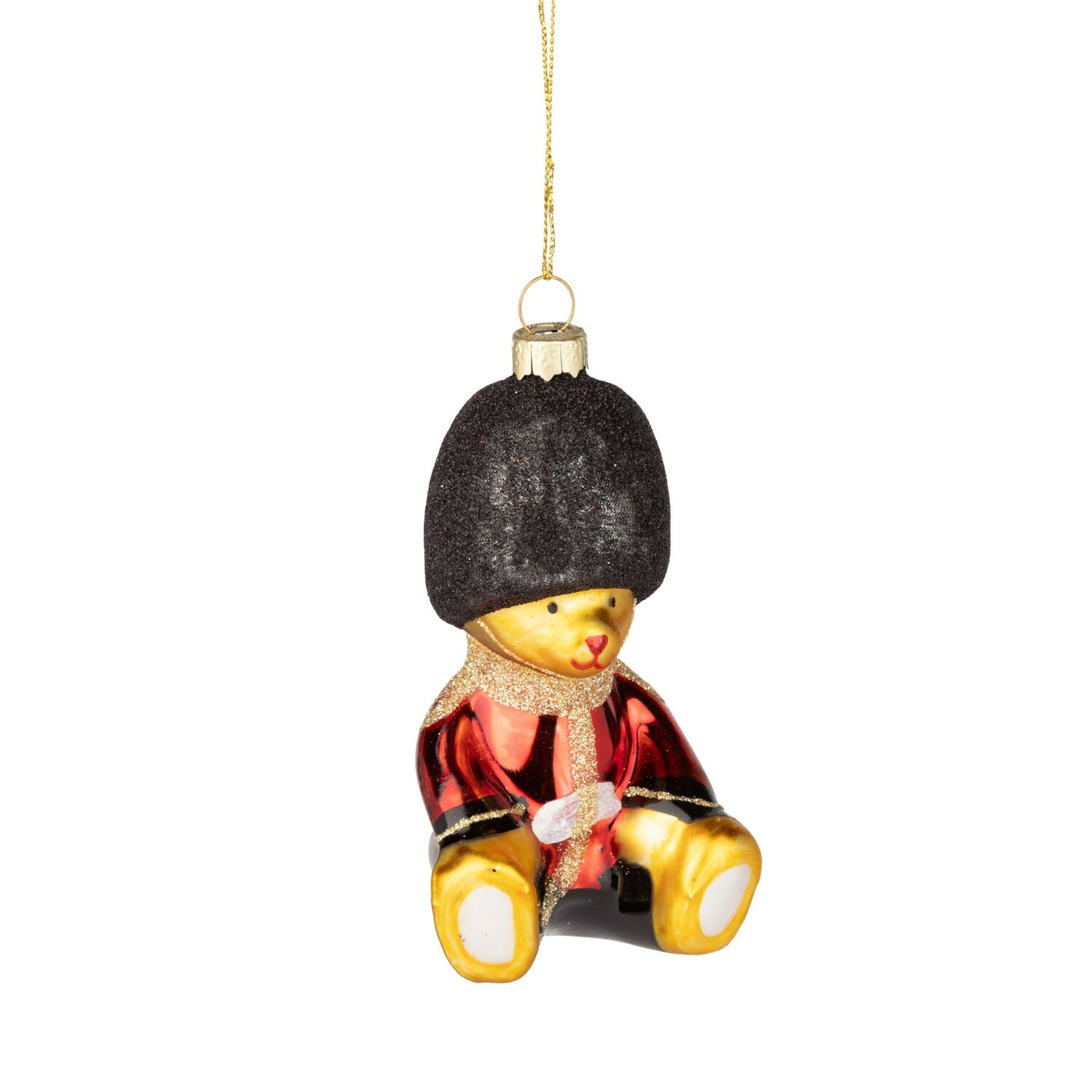 Gold Bear Ornament